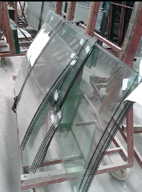 武汉明鸿弯钢玻璃定做 弯钢玻璃批发