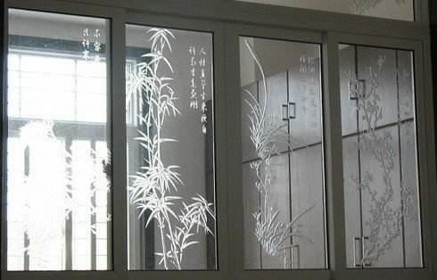 武汉冰雕玻璃定制批发 明鸿冰雕玻璃